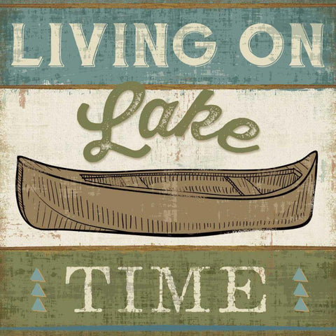 By the Lake II Black Ornate Wood Framed Art Print with Double Matting by Pela Studio