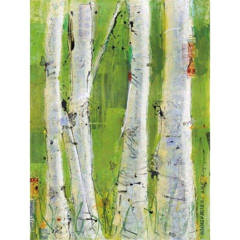 Love Crop White Modern Wood Framed Art Print by Day, Kellie