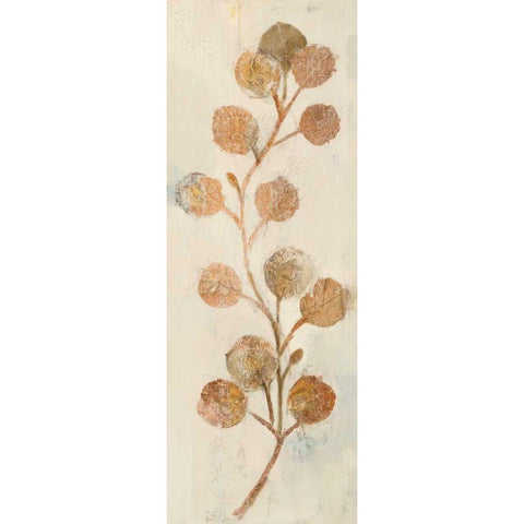 Shimmering IV Neutral White Modern Wood Framed Art Print by Hristova, Albena