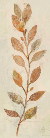 Shimmering V Neutral White Modern Wood Framed Art Print with Double Matting by Hristova, Albena