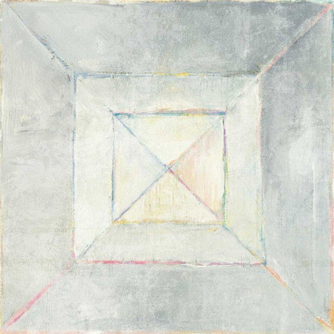 Intersection Crop Black Modern Wood Framed Art Print by Schick, Mike