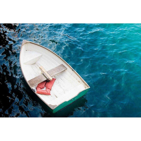 Rowboat I Gold Ornate Wood Framed Art Print with Double Matting by Urquhart, Elizabeth