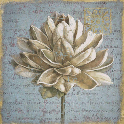 Seed Pod I Gold Ornate Wood Framed Art Print with Double Matting by Grove, Beth