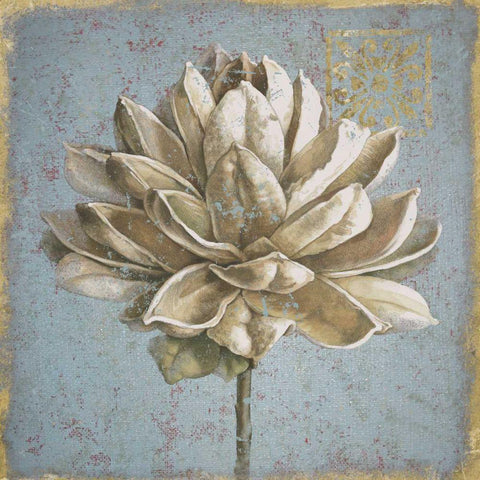 Seed Pod I no Words Gold Ornate Wood Framed Art Print with Double Matting by Grove, Beth