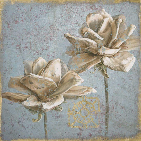 Seed Pod II no Words Gold Ornate Wood Framed Art Print with Double Matting by Grove, Beth