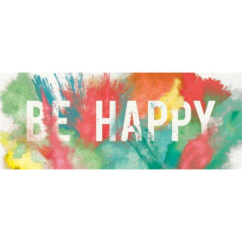 Be Bold III Black Modern Wood Framed Art Print with Double Matting by Aiken, Jess