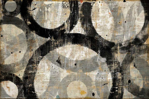 Industrial I Black Ornate Wood Framed Art Print with Double Matting by Mullan, Michael