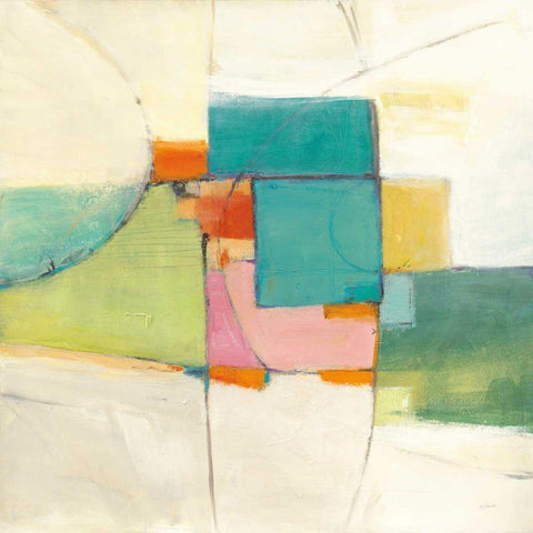 Aero Gold Ornate Wood Framed Art Print with Double Matting by Schick, Mike