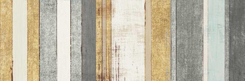 Beachscape VIII Gold Neutral Black Ornate Wood Framed Art Print with Double Matting by Mullan, Michael