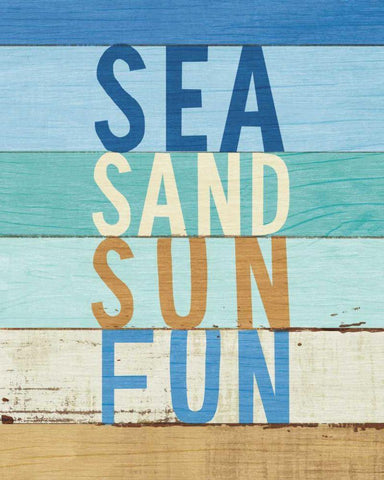 Beachscape Inspiration VIII Black Ornate Wood Framed Art Print with Double Matting by Mullan, Michael