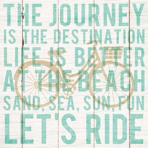 Bon Voyage Cruiser I Black Modern Wood Framed Art Print with Double Matting by Mullan, Michael