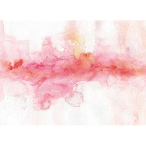 Rainbow Seeds Abstract White Modern Wood Framed Art Print by Audit, Lisa