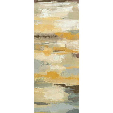Earth Abstracts I Black Modern Wood Framed Art Print by Silvia, Vassileva