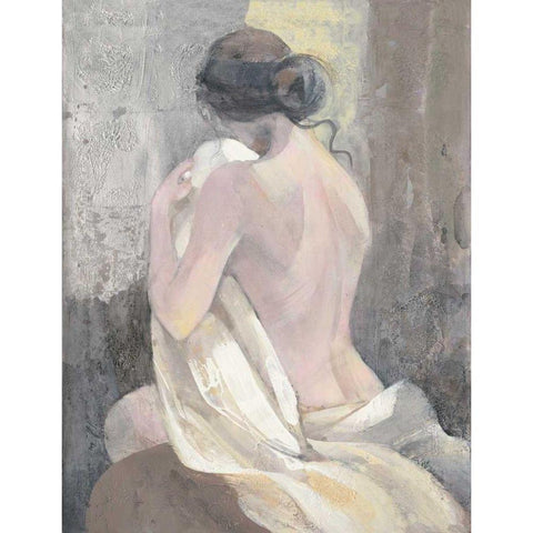 After the Bath II Gold Ornate Wood Framed Art Print with Double Matting by Hristova, Albena