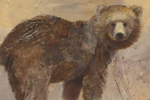 Backward Glance Black Ornate Wood Framed Art Print with Double Matting by Hristova, Albena