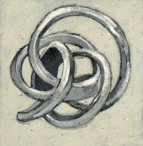 Wabi Sabi II Black Ornate Wood Framed Art Print with Double Matting by Novak, Shirley
