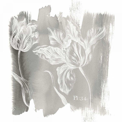 Water Wash I Neutral Black Modern Wood Framed Art Print by Schlabach, Sue