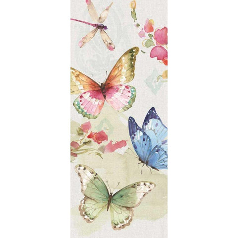 Colorful Breeze VIII Gold Ornate Wood Framed Art Print with Double Matting by Audit, Lisa