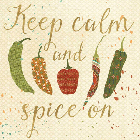 Mexican Fiesta VI White Modern Wood Framed Art Print by Charron, Veronique