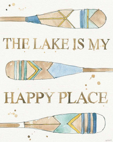 Lakehouse III White Modern Wood Framed Art Print with Double Matting by Tavoletti, Anne