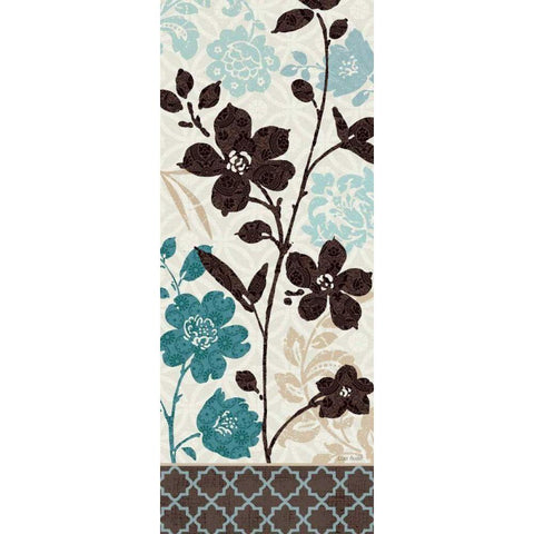 Botanical Touch II Black Modern Wood Framed Art Print by Audit, Lisa