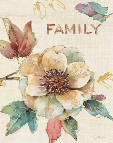 Spiced Nature V White Modern Wood Framed Art Print with Double Matting by Audit, Lisa