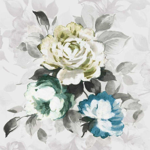 Bloom Where You Are Planted Spring No Words White Modern Wood Framed Art Print by Wild Apple Portfolio