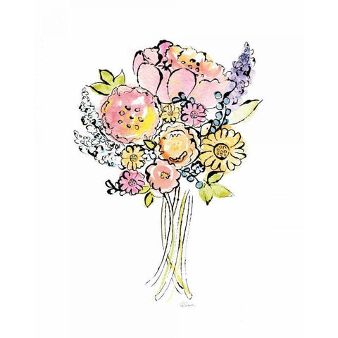 Girlfriends Cabin II Black Modern Wood Framed Art Print by Schlabach, Sue