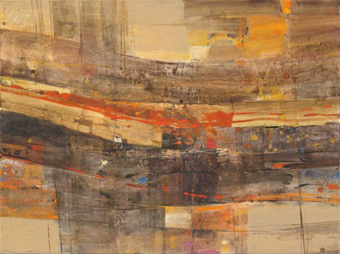 Natures Theater Black Ornate Wood Framed Art Print with Double Matting by Hristova, Albena