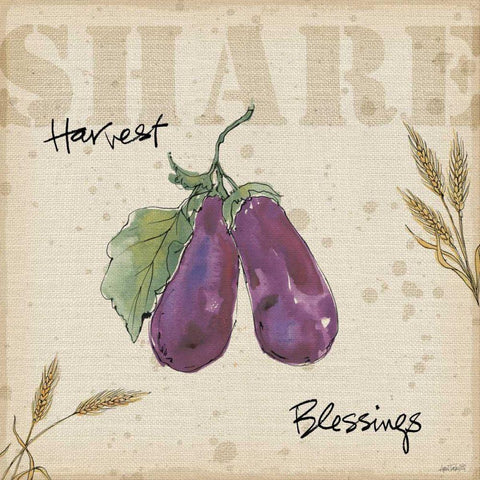 Farmers Feast  Harvest III White Modern Wood Framed Art Print by Tavoletti, Anne