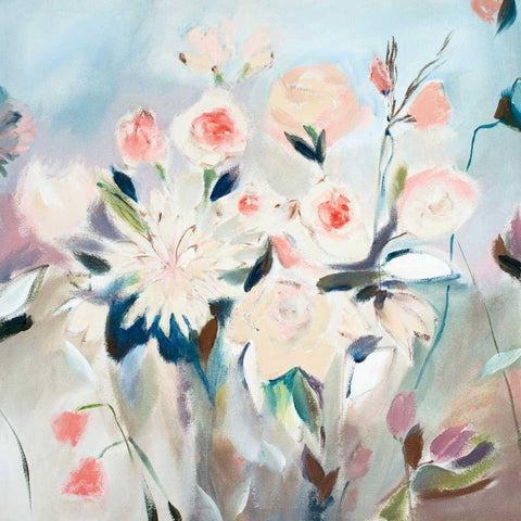 Sweetness and Light I Black Modern Wood Framed Art Print with Double Matting by E., Joan