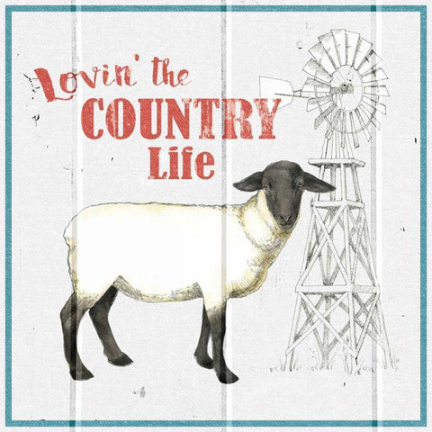 Farm To Table I White Modern Wood Framed Art Print with Double Matting by Grove, Beth