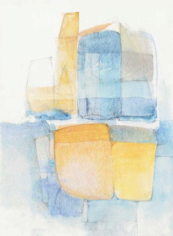 Good Humor White Modern Wood Framed Art Print with Double Matting by Schick, Mike