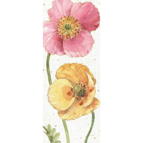 Spring Softies IV Gold Ornate Wood Framed Art Print with Double Matting by Audit, Lisa