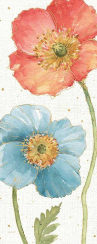 Spring Softies V Black Ornate Wood Framed Art Print with Double Matting by Audit, Lisa