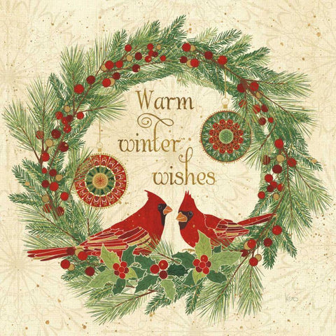 Winter Feathers VIII White Modern Wood Framed Art Print with Double Matting by Charron, Veronique