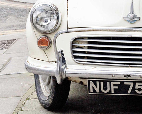 London Traveller Black Ornate Wood Framed Art Print with Double Matting by Bevan, Keri