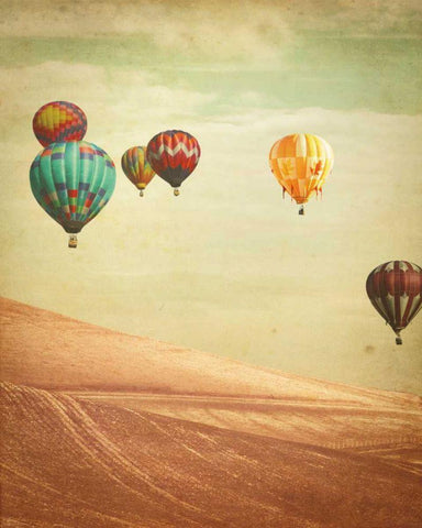 Wanderers White Modern Wood Framed Art Print with Double Matting by Bevan, Keri