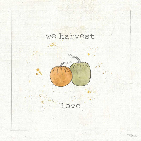 Harvest Cuties I Gold Ornate Wood Framed Art Print with Double Matting by Pela Studio