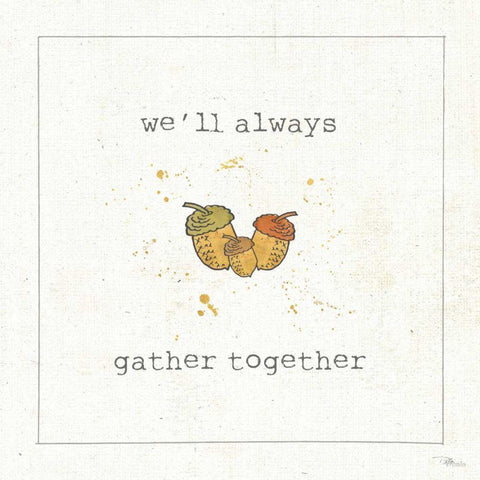 Harvest Cuties IV Gold Ornate Wood Framed Art Print with Double Matting by Pela Studio