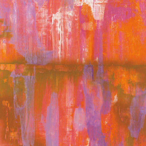 Fantasy Land White Modern Wood Framed Art Print with Double Matting by Averinos, Melissa