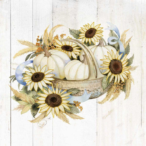 Autumn Elegance IV Gold Black Modern Wood Framed Art Print by McKenna, Kathleen Parr