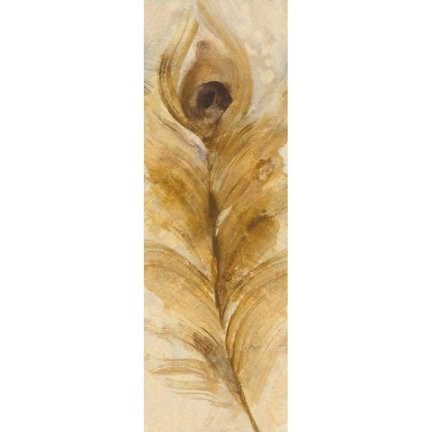Feather Toss Single Feather Black Modern Wood Framed Art Print by Hristova, Albena