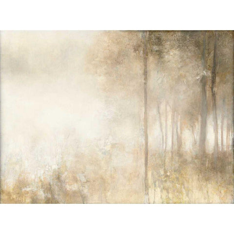 Edge of the Woods White Modern Wood Framed Art Print by Purinton, Julia