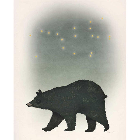 Ursa Major White Modern Wood Framed Art Print by Fowler, Ryan