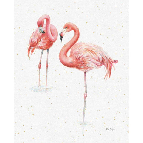 Gracefully Pink X Black Modern Wood Framed Art Print by Audit, Lisa