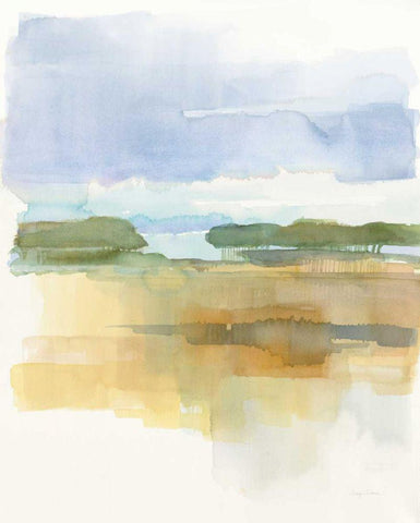 Dusk Light Black Ornate Wood Framed Art Print with Double Matting by Tillmon, Avery