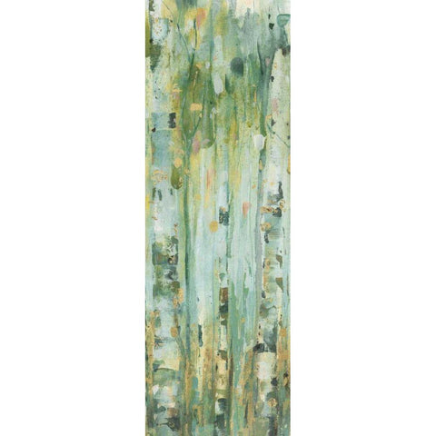 The Forest V White Modern Wood Framed Art Print by Audit, Lisa