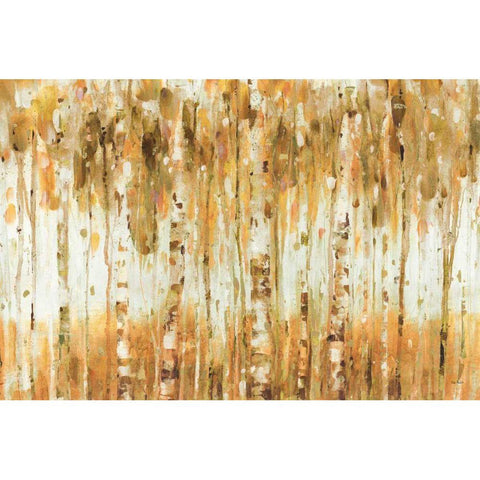 The Forest I Fall Black Modern Wood Framed Art Print by Audit, Lisa