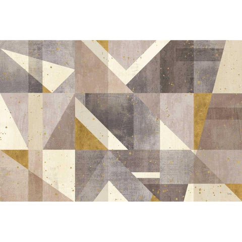 Framework I White Modern Wood Framed Art Print by Charron, Veronique